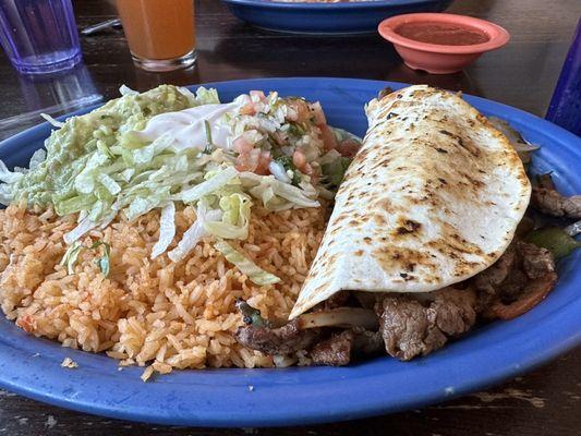 Quesadilla Fajita - Steak