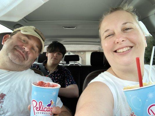 Butterscotch, Ga Peach, and a Hurricane Snoball!