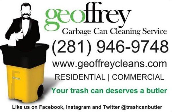 Residential Garbage Can and Commercial Dumpster Cleaning