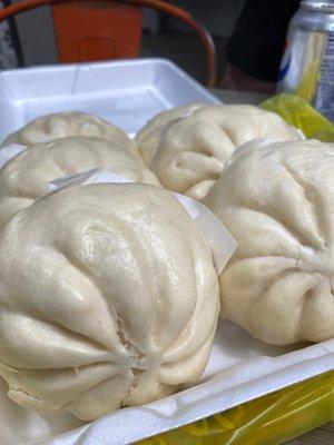 Pork Siopao!!! But 6 get 1 free!  Best deal around!