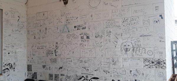 Sharpie wall art.. Part 6