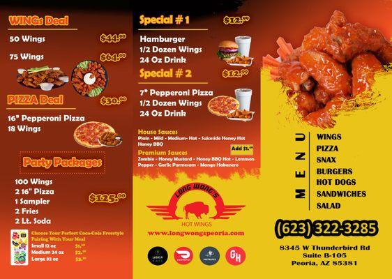 Deals Menu