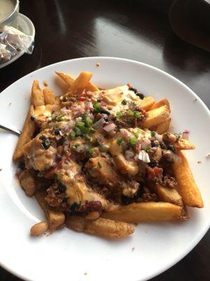 Chili fries at Plumby's