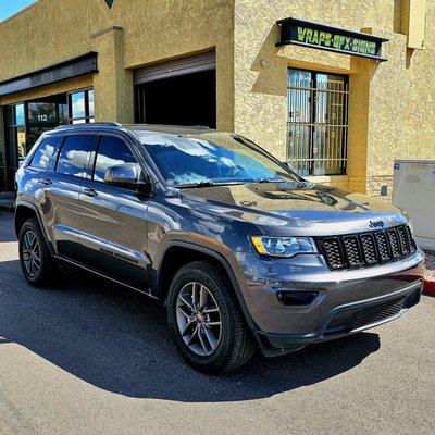 Chrome delete on 2023 Jeep Gand Cherokee Laredo