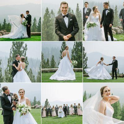 Martis Camp wedding captured by Annie X photographie