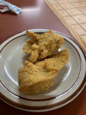 Fried catfish.