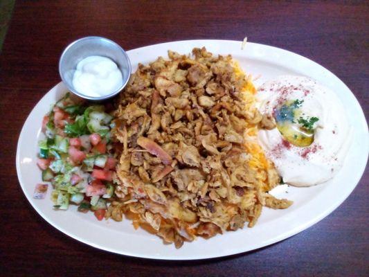 Chicken Shawarma platter