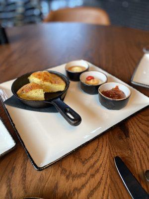 Homemade cornbread