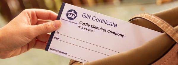 Our gift certificates are a great way to welcome a new neighbor or a new baby.