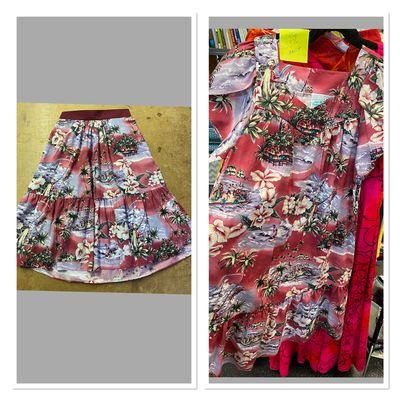 From a grandma mu-mu to a super cool summery skirt.