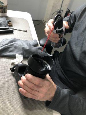 Camera repair and cleaning