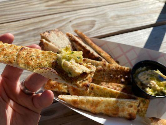 Smoked trout dip.