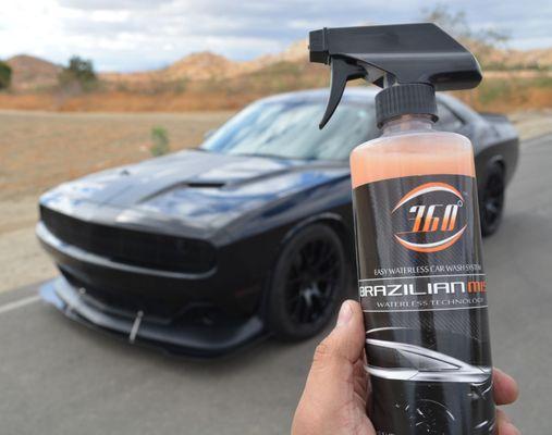 Always have an extra bottle handy to keep your car looking great! Especially on black!