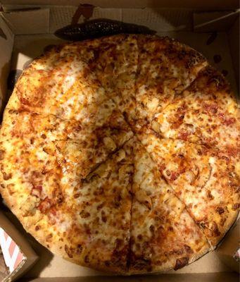 Buffalo chicken pizza