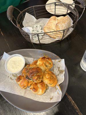 Buffalo Garlic Knots