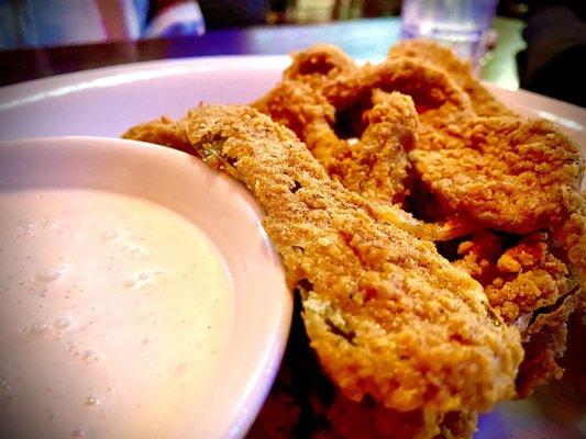 Fried pickles