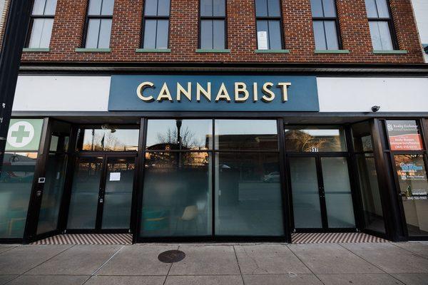 Out front of Cannabist Dispensary Huntington, West Virginia