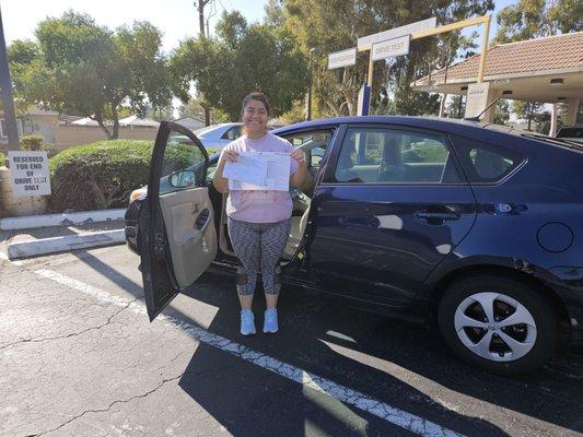 Leslie passes at whittier dmv