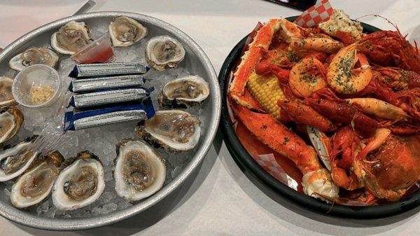 Dozen Oysters, Hungry Home Platter