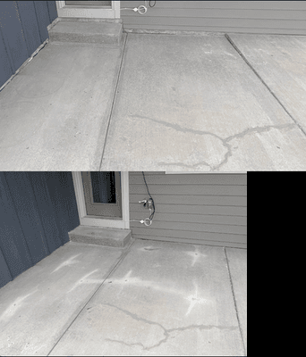 Settled slabs can cause negative drainage towards the foundation which can lead to much larger foundation issues.  Let us take care of them!