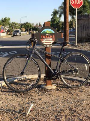 This trail is up the street from Two Wheeler Dealer. Thanks for the recommendation, Beatrice!