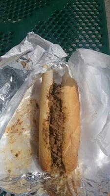 Cheese steak perfection!