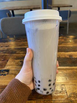 Taro bubble tea