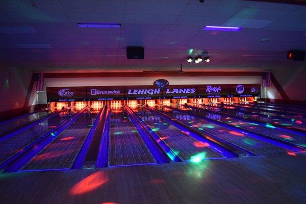 Glow  Bowling Friday and Saturday Nights starting at 8pm