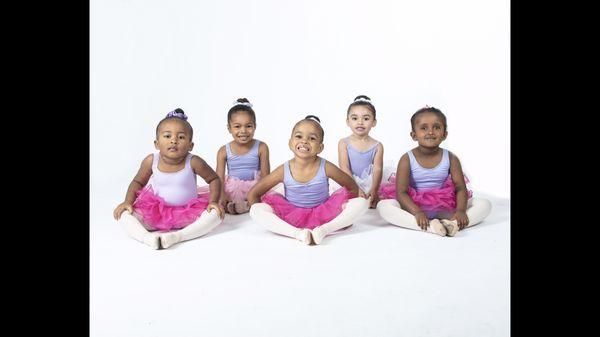 Tutus and Taps 1 students ages 3 to 4!