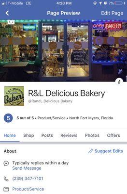 R & L Delicious Bakery