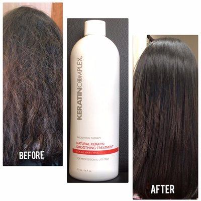 The Keratin treatment will leave your hair smooth and virtually maintain free .