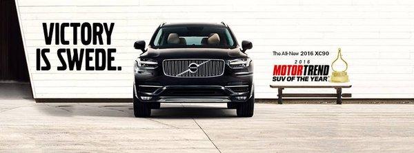 All-New VOLVO XC90 SUV of the Year