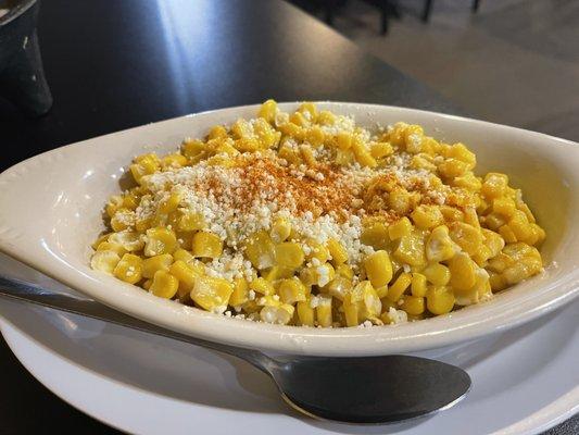 Street Corn with Mayo and Cheese!