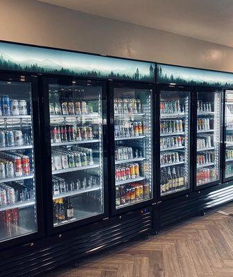 Our fully stocked craft beer, seltzers and canned cocktails fridges are always full with lots of rare and hard to find gems!