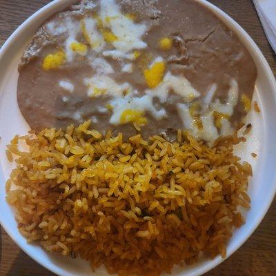 Spanish rice and beans