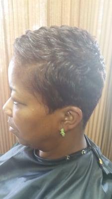 Relaxer, Cut, Color, & Style by Robbyn