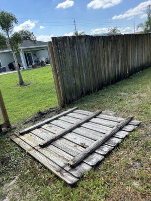 Fixed fence