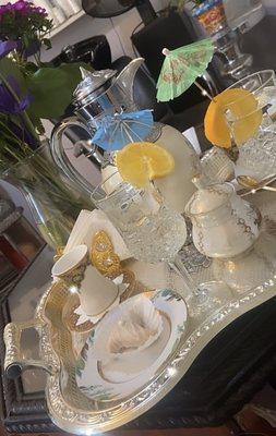 Beautiful Tea set up