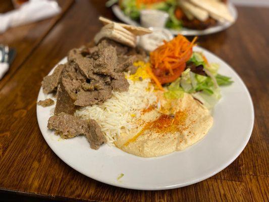 Lamb Gyro Plate