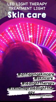 LED LIGHT THERAPY FACIAL, Treats ACNE, FINE LINES + Wrinkles, PAIN, The best healing light with incredible results.