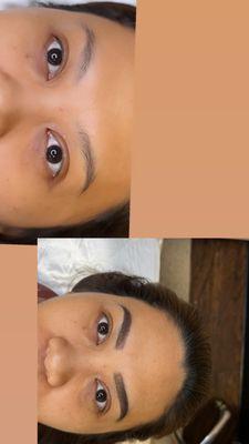 Brow tint/stain