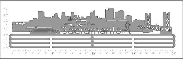 standard Sacramento Cityscape (without female runner) now available on website per my request :)