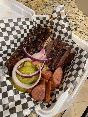 Brisket,Ribs,Sausage