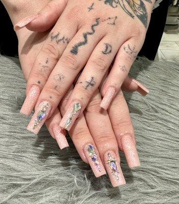 Acrylic full set by Nina