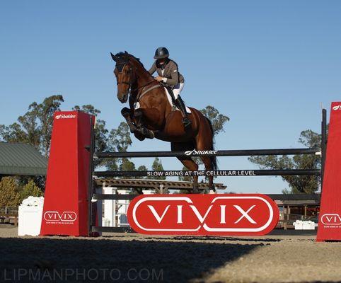 Flying at Sonoma Horse Park