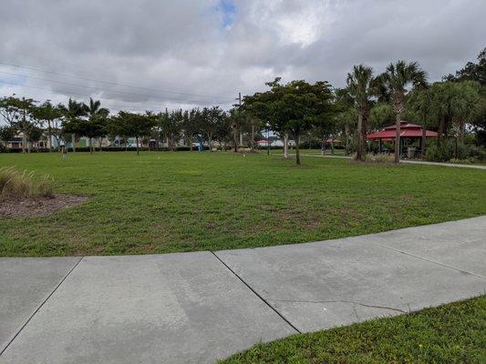 Open space at Roberto Clemente Park, Fort Myers