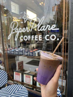 They have ube at Paper Plane!