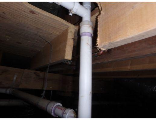 Over-cut floor joist