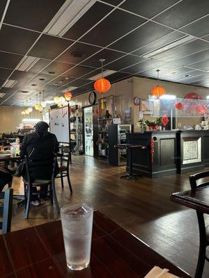 Dining area