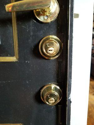 2 new Mul-t-lock deadbolts, installed in Queens